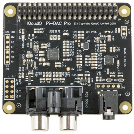 IQAudio DAC Pro - Carte son pour Raspberry-Pi