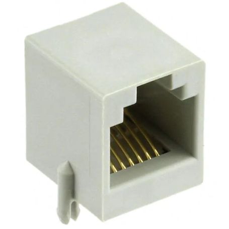 RJ12 socket connector