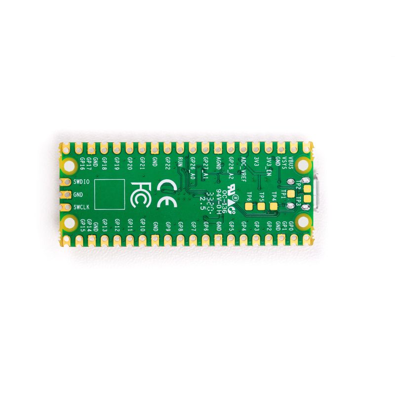 Pico Header Rp2040 Microcontrôleur 2 Coeurs Raspberry Pi 2235