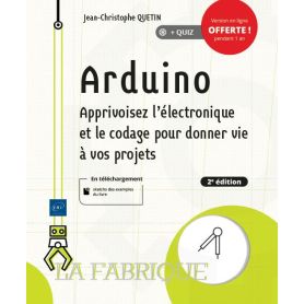 French book!  Arduino - practice electronic and coding (2th edition)