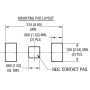 Clip CMS pour pile bouton ML414 - 4.8mm - 3V