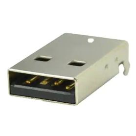 Connecteur male USB 2.0 TYPEA 4POS - PLUG - PCB THT