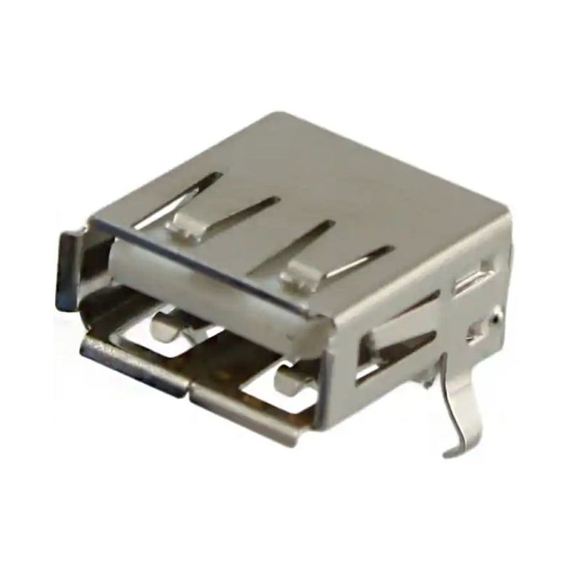 USB 2.0 Female connector TYPEA 4POS - Receptable – PCB THT