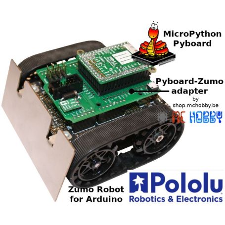 Pyboard to ZUMO Robot adapter