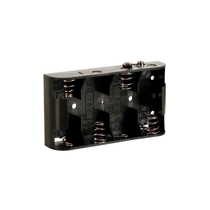 Support à Piles 6V (4 X AA) Avec Fils Et Boîtier à Visser - Uxcell - Neuf