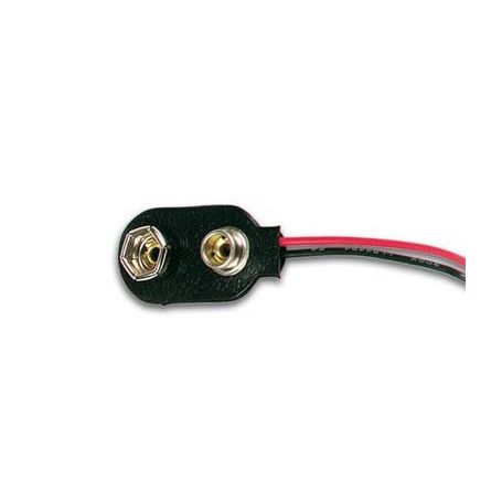 9V battery / pressure contact adapter