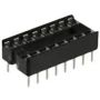 Support DIP16 pour circuit intégré - empattement 2.54mm