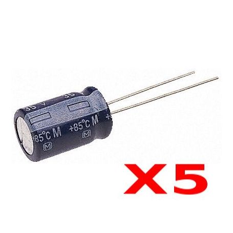 5 x capacitor 470uF