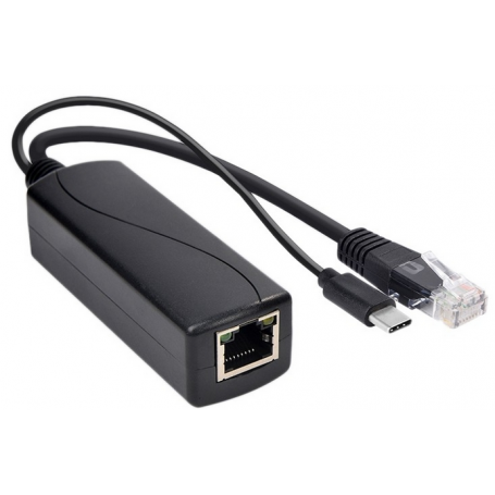 PoE (Power Over Ethernet) splitter - 5V 2.4 Amp - USB-C