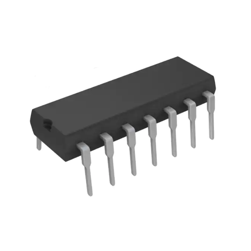 74HC00: Quadruple porte NAND 2 entrées - DIP 14