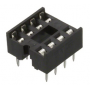 DIP8 support for Integrated circuit - 2.54mm spacing