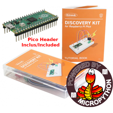 Raspberry-Pi Pico discovery kit (Pico Included)