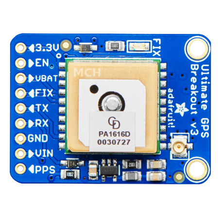 Adafruit GPS MORE ULTIMATE - chipset PA1616D