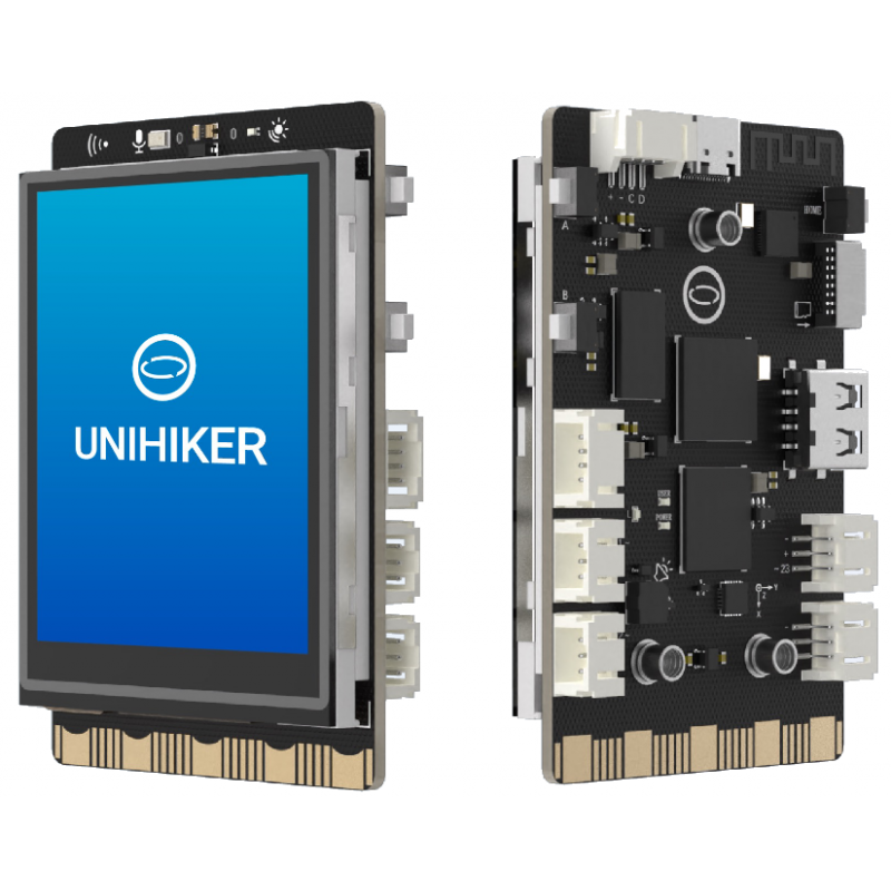 Unihiker - un SBC Linux+Python pour collecter/explorer des données