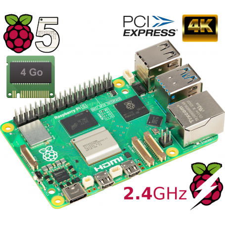 Raspberry-Pi 5 - 4 Go RAM