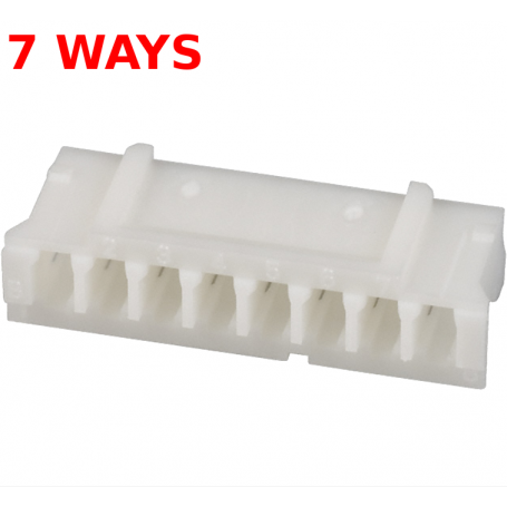 JST-PH Female Connector Housing, 2mm Pitch, 7 Way, 1 Row