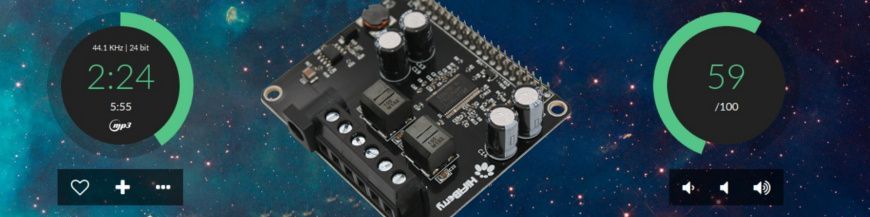 Audio board for Raspberry-Pi
