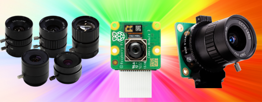 Camera modules for Raspberry-Pi