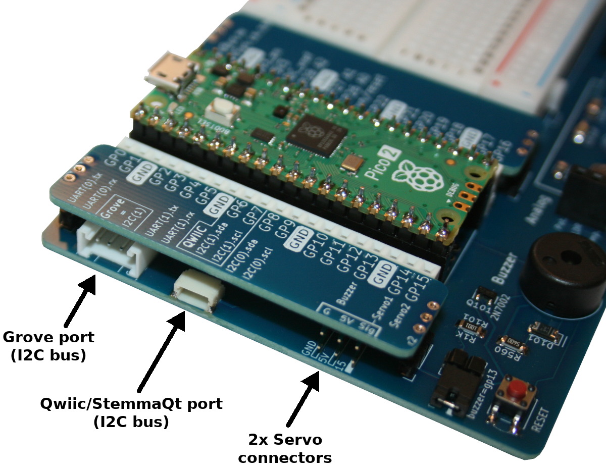 Pico-2-Explorer connectors