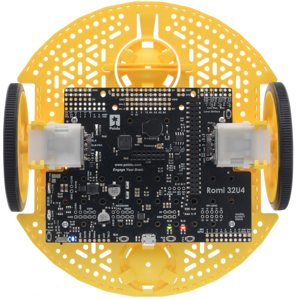 Carte de controle 32u4 Romi sur la plateforme romi